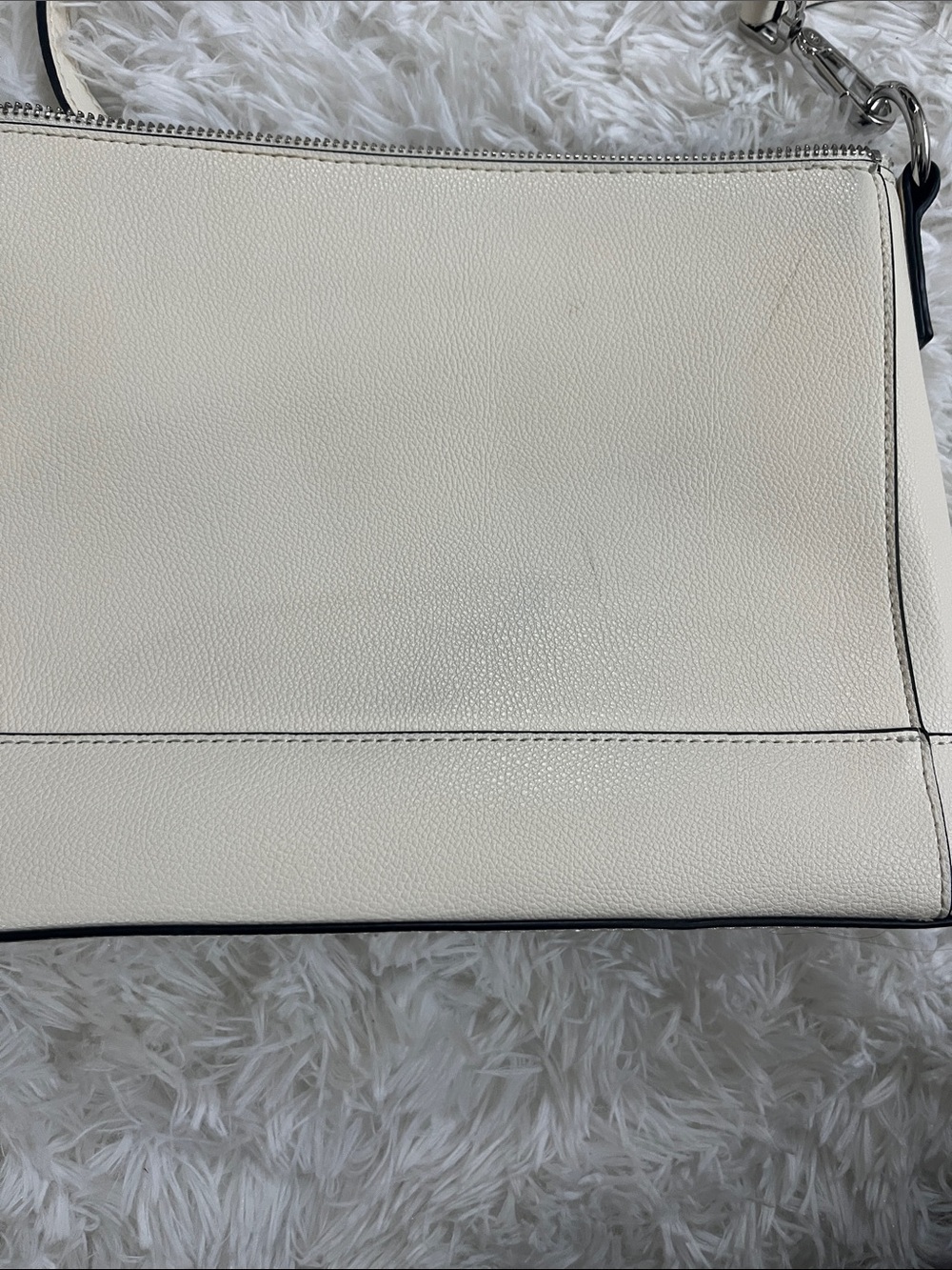 Calvin Klein Ivory Crossbody Shoulder Bag - Picture 2 of 5
